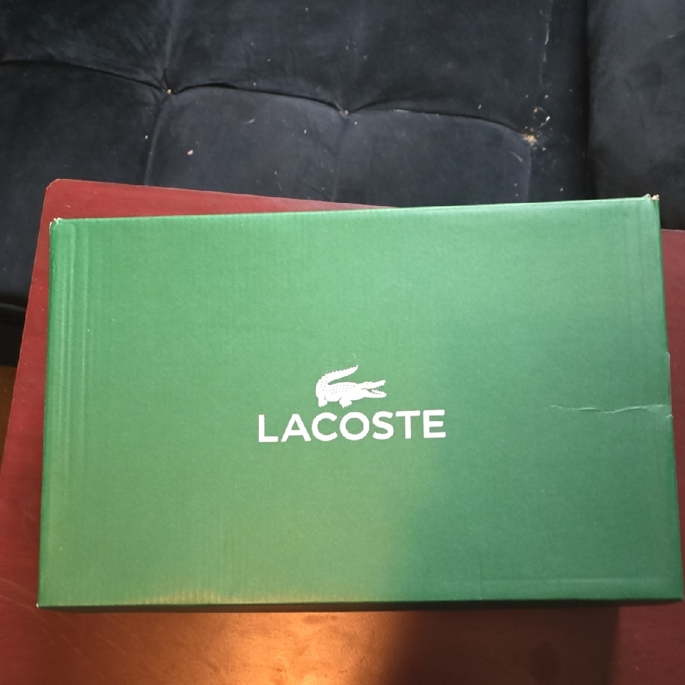 Lacoste Men's Burgundy Sneakers - Picture 9 of 13